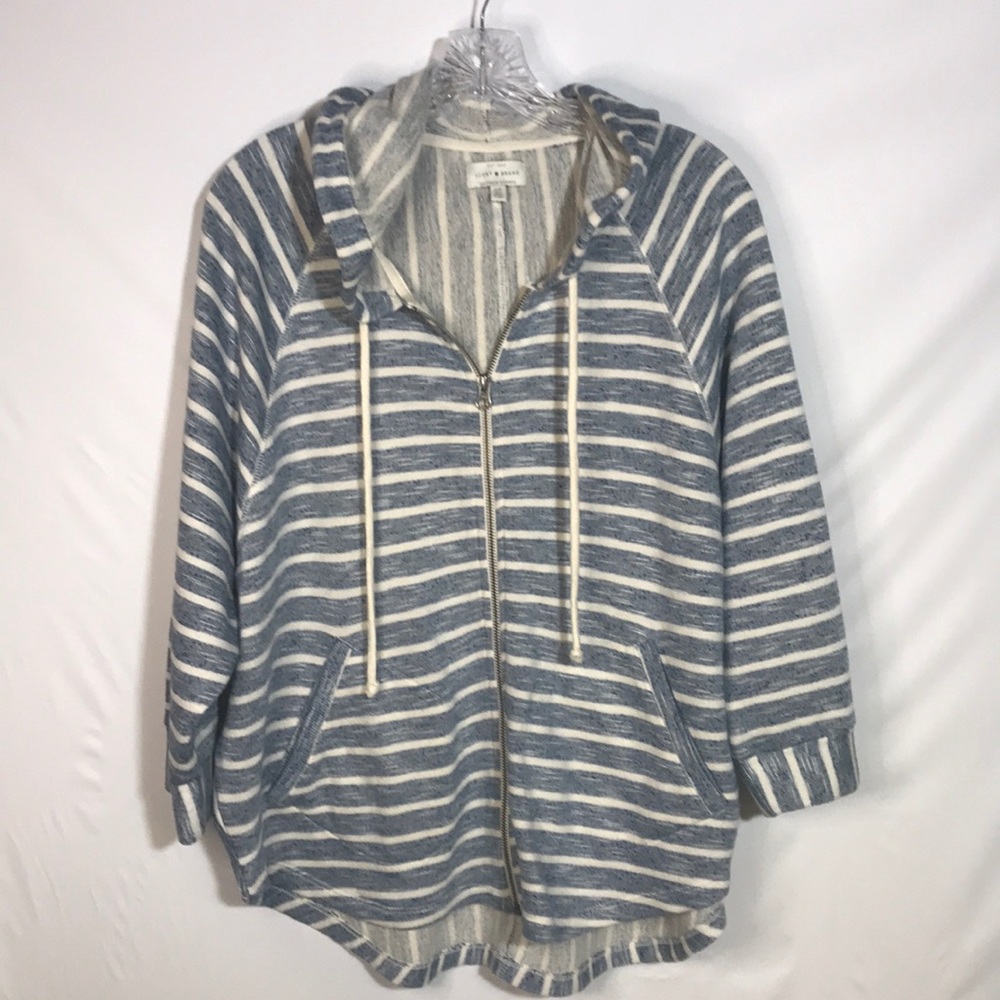 Lucky brand zipper hoodie